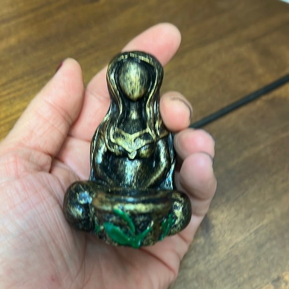 goddess lady crystal sphere holder boho new botique - Picture 7 of 12